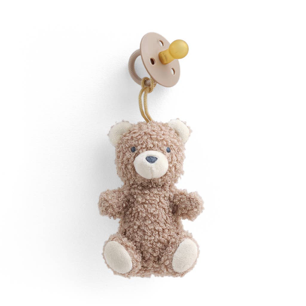 Itzy Ritzy Bitzy Pal Cow Natural Rubber Pacifier & Plush