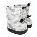 Stonz White/Grey Camo Baby Booties