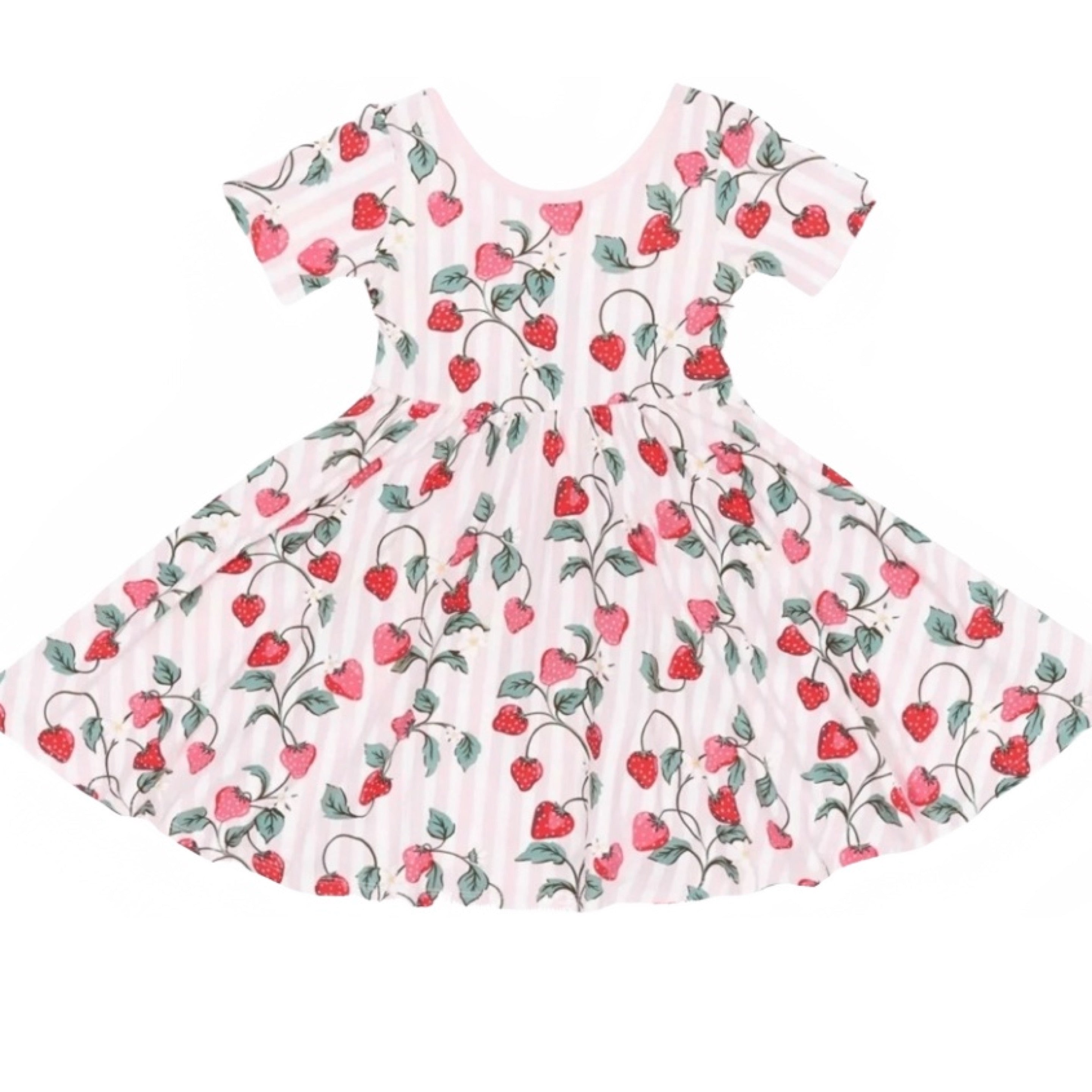 Kyte Baby Strawberry Fields Twirl Dress