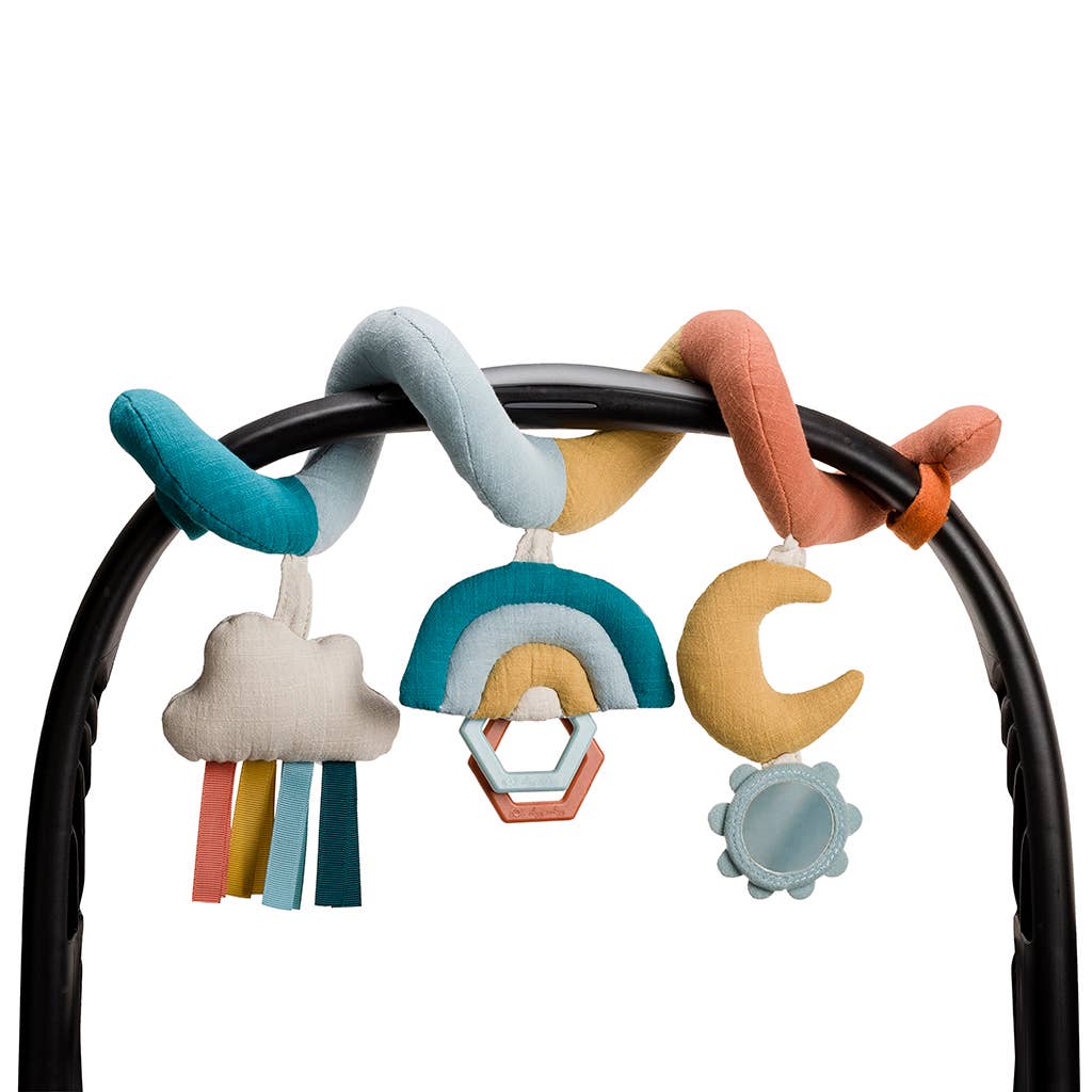 Itzy Ritzy Pastel Itzy Bitzy Spiral Car Seat Activity Toy