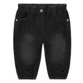 Souris Mini Black Paper-bag Waist Jeans