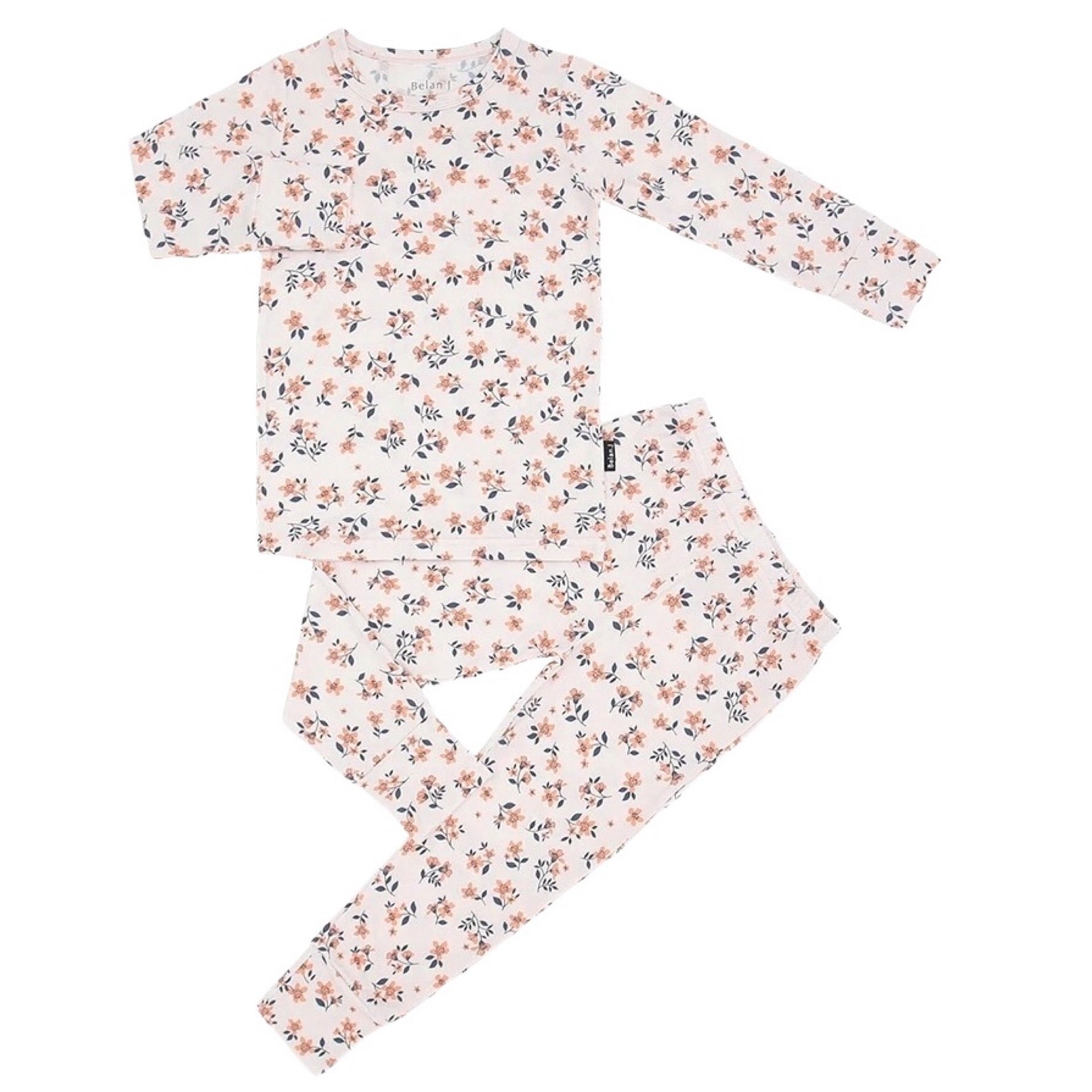 Belan J Peachy Blossom Long Sleeve PJ Set
