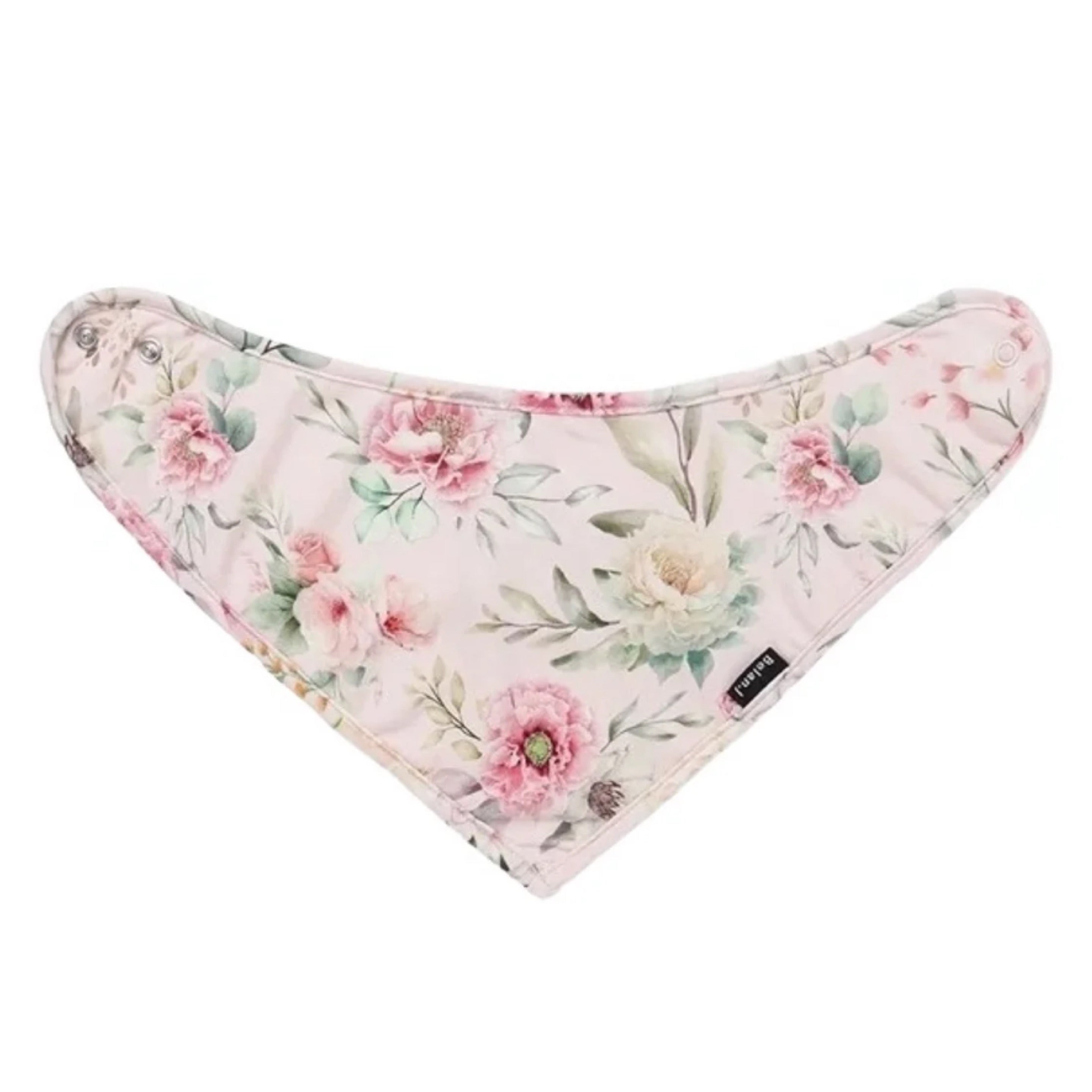Belan J Floral Bliss Bandana Bib