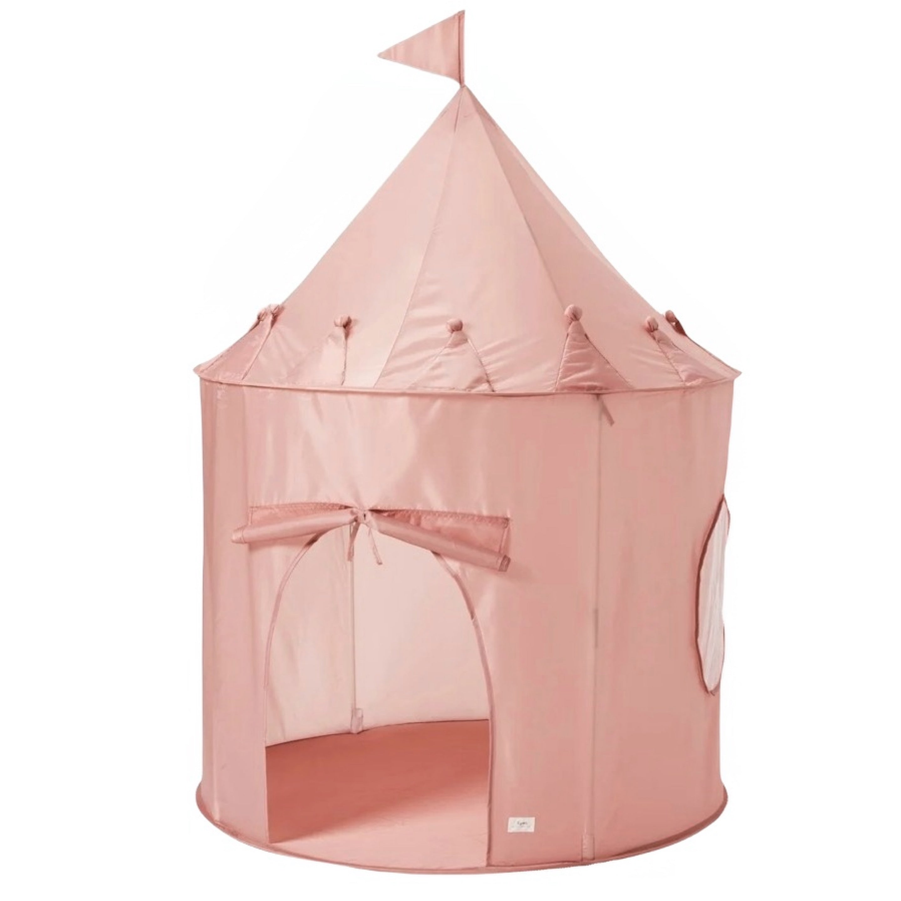 3 Sprouts Kids Play Tent Castle with Recycled Fabric - Misty Pink