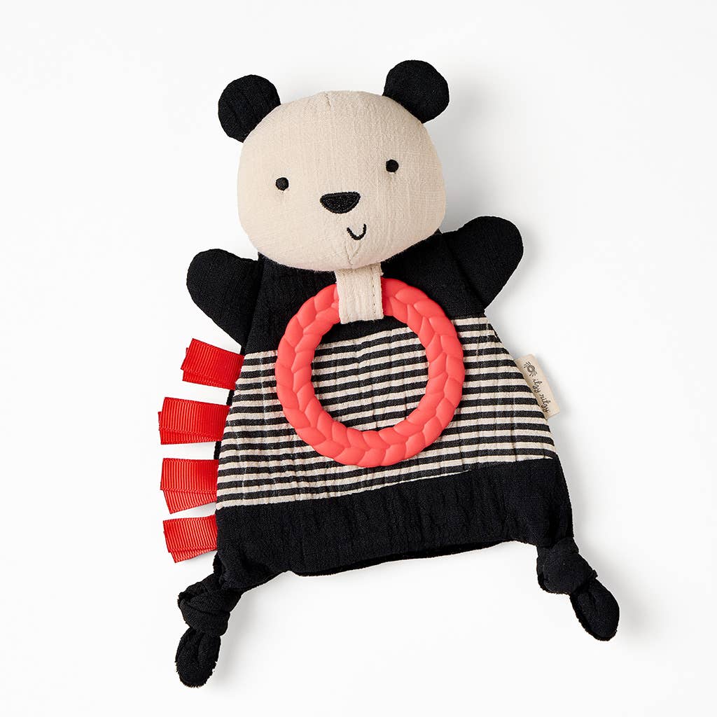 Itzy Ritzy Bitzy Crinkle Bunny Sensory Toy With Teether