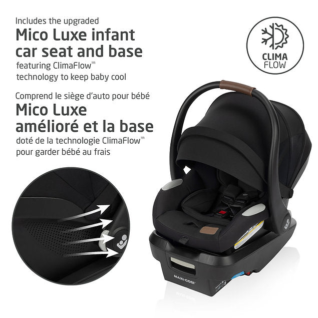 Maxi Cosi Zelia Max 5-in-1 Modular Travel System Basalt Black - Online Exclusive