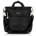 Itzy Ritzy Midnight Black Dream Convertible Diaper Bag