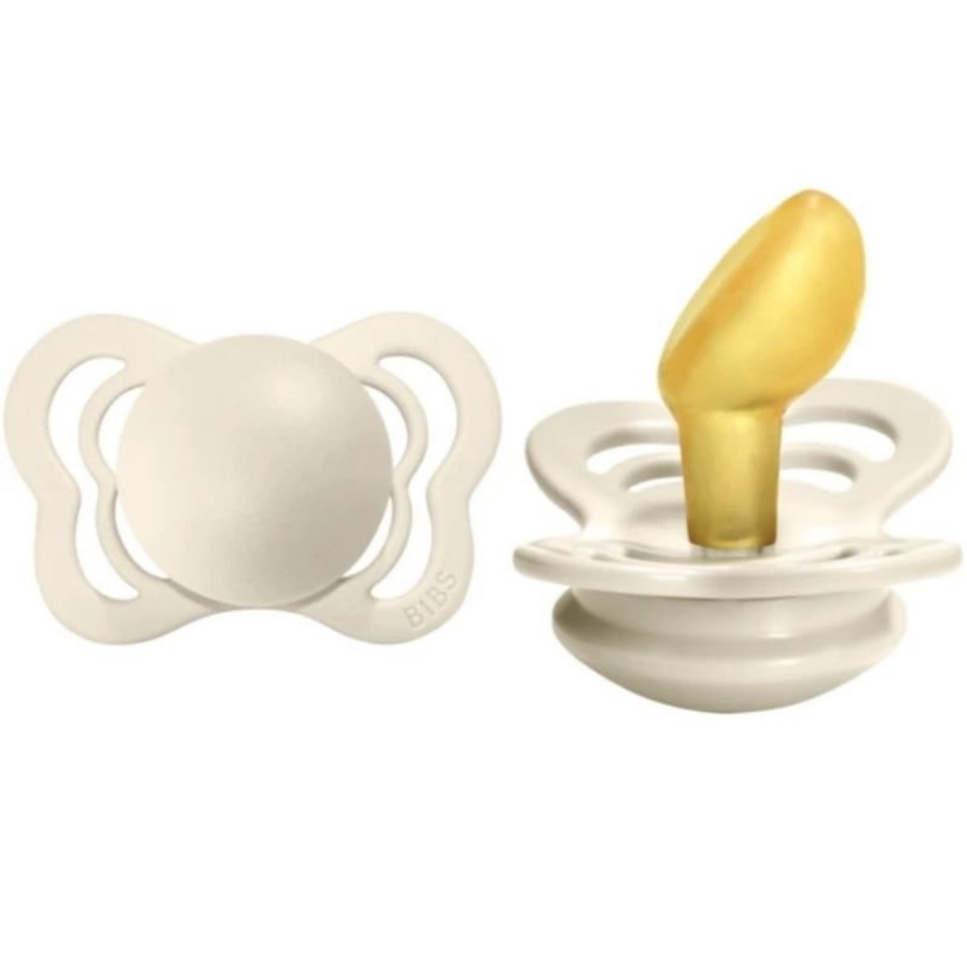 BIBS Ivory Couture Pacifiers