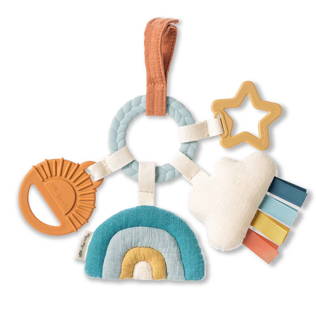 Itzy Ritzy Bitzy Busy Ring Bunny Teething Activity Toy