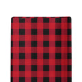 JLIKA Changing Pad Cover, 100% Cotton - Red Plaid