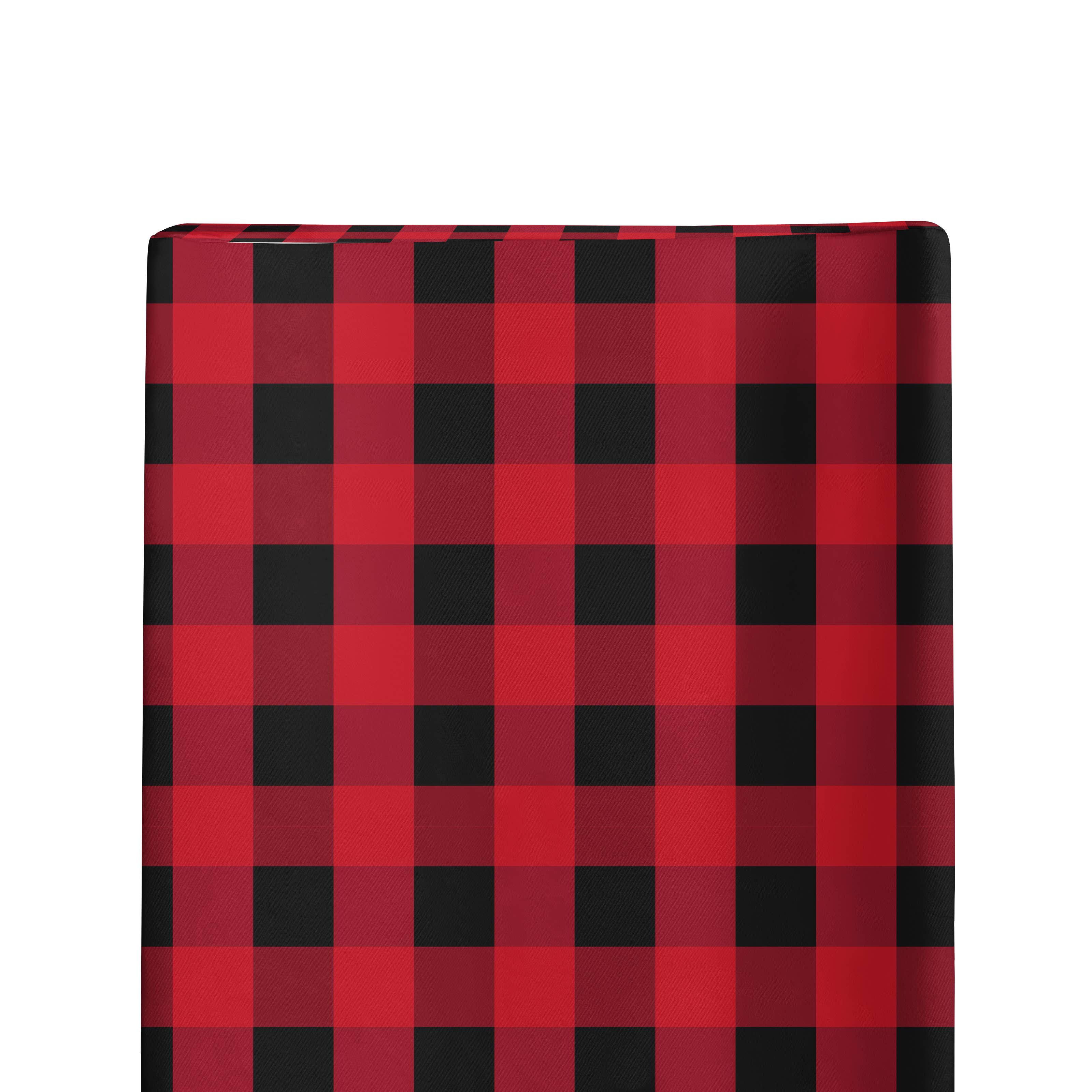 JLIKA Changing Pad Cover, 100% Cotton - Red Plaid