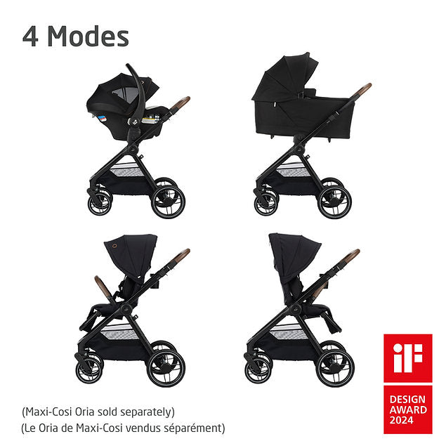 Maxi Cosi Oxford & Mico Luxe+ Travel System - Online Exclusive