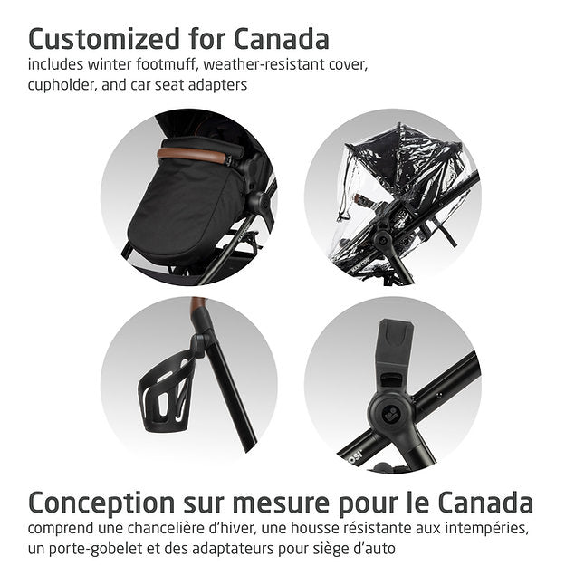 Maxi Cosi Zelia Max 5-in-1 Modular Travel System Basalt Black - Online Exclusive