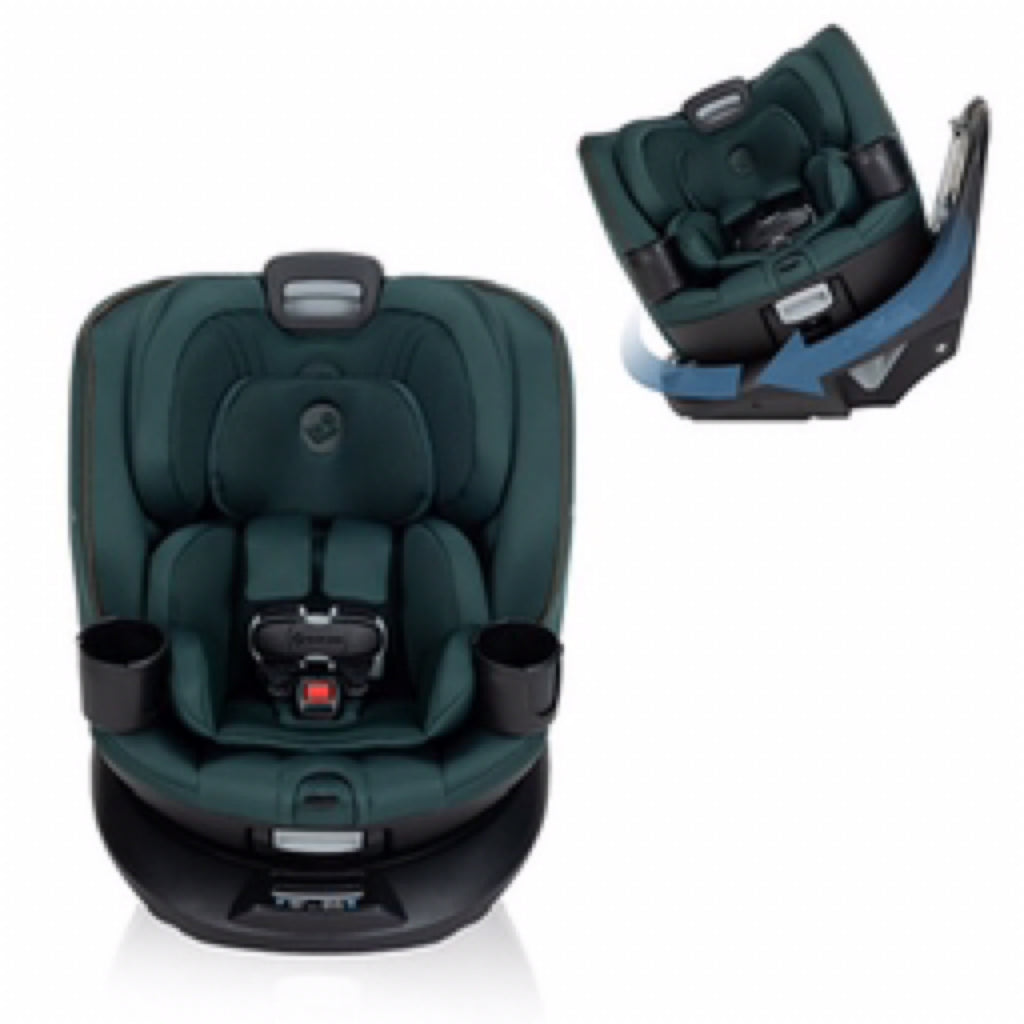 Maxi Cosi Andi 360 Rotating All-in-One Convertible Car Seat Authentic Green - Online Exclusive