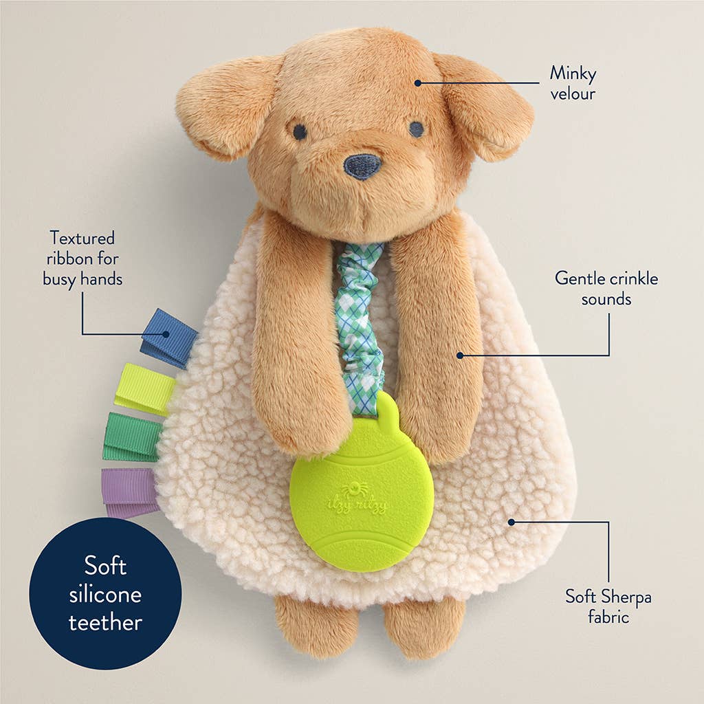 Itzy Ritzy Itzy Friends Billie The Taupe Bunny Lovey Plush