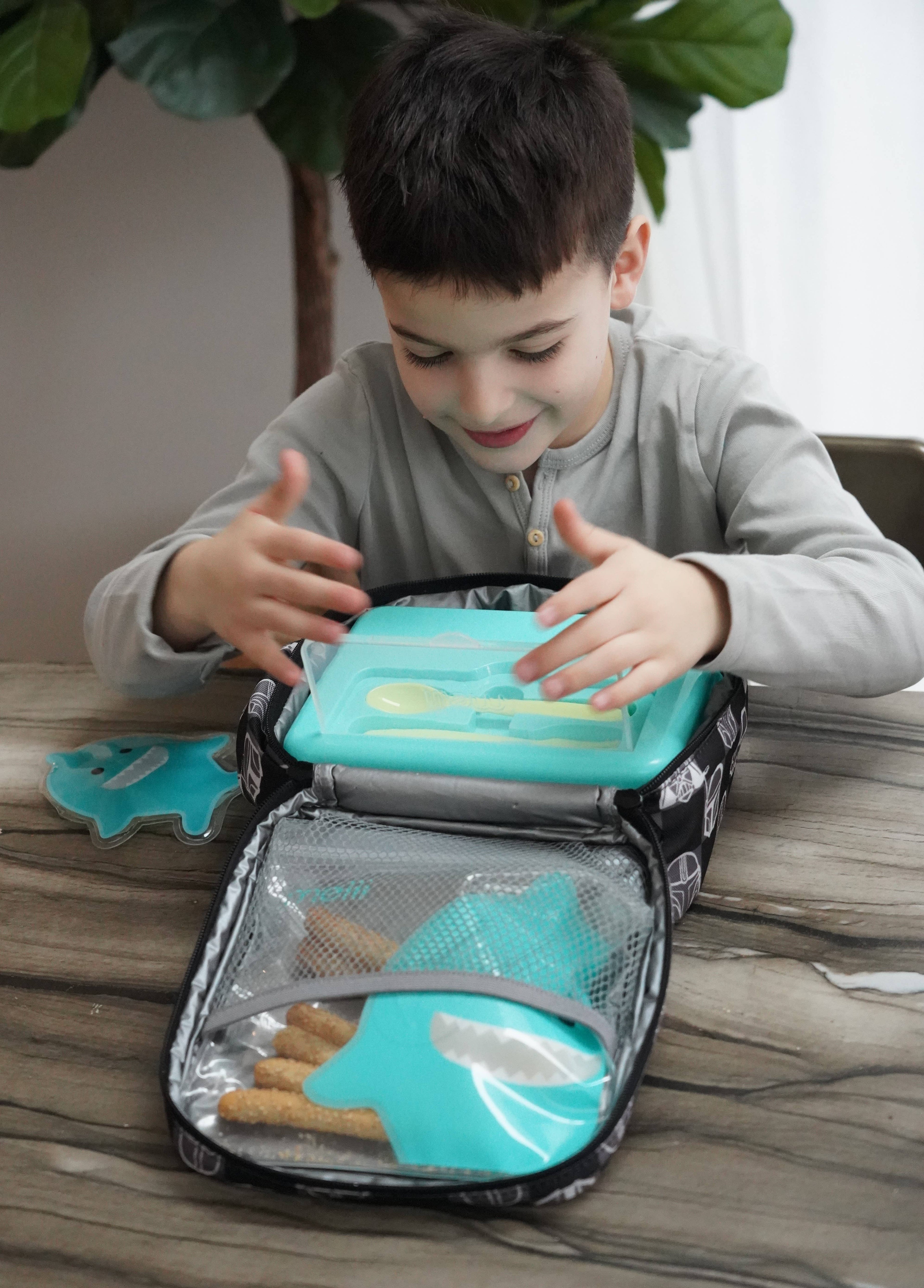 melii 2 Tier Pink Bento Box