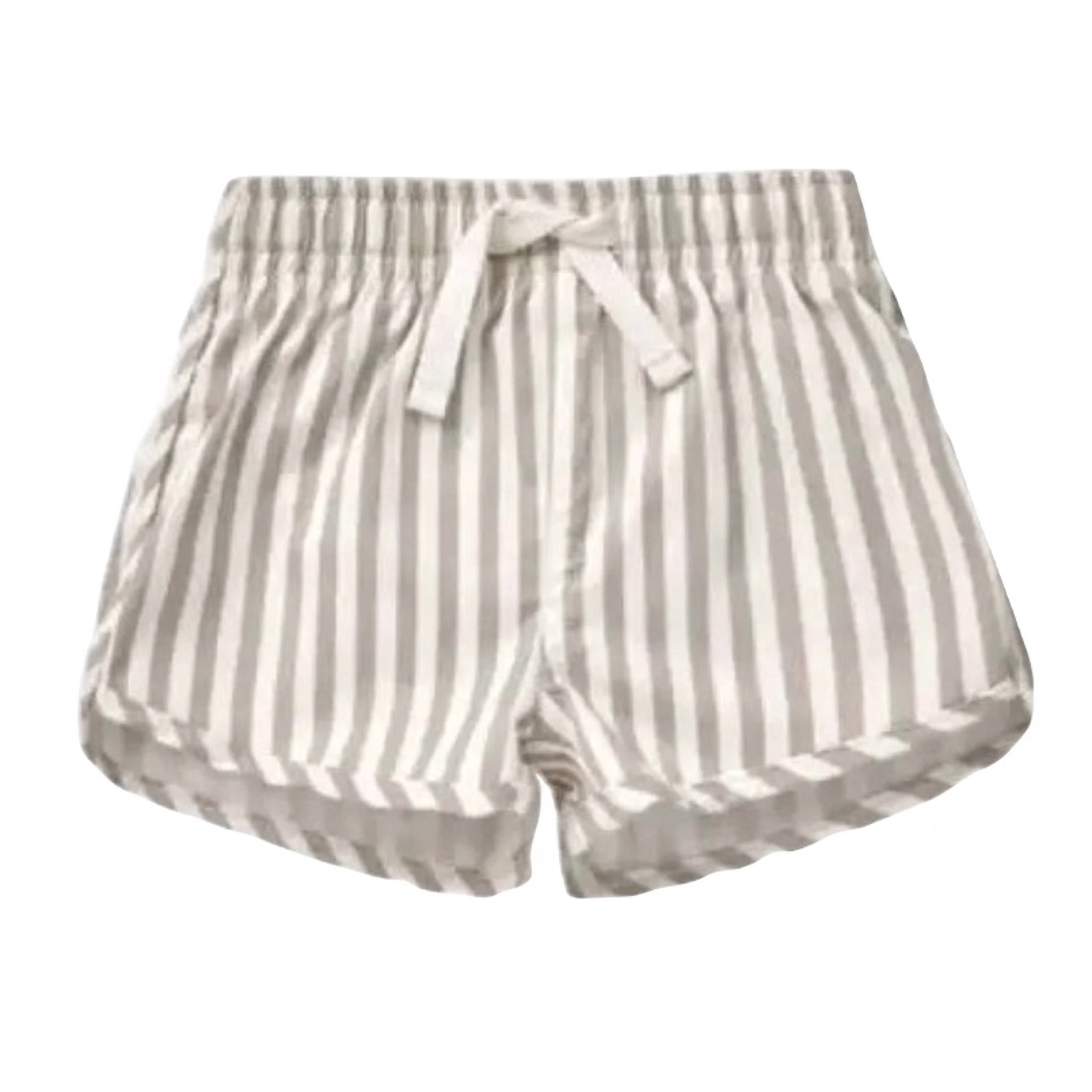 Quincy Mae Ash Stripe Boys Swim Shorts