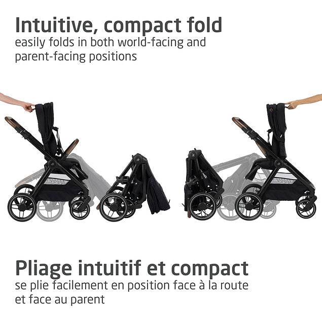 Maxi Cosi Oxford & Mico Luxe+ Travel System - Online Exclusive