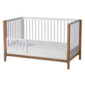 Little Seeds Toddler Guardrail (Spindle) Laurel Collection White - Online Exclusive