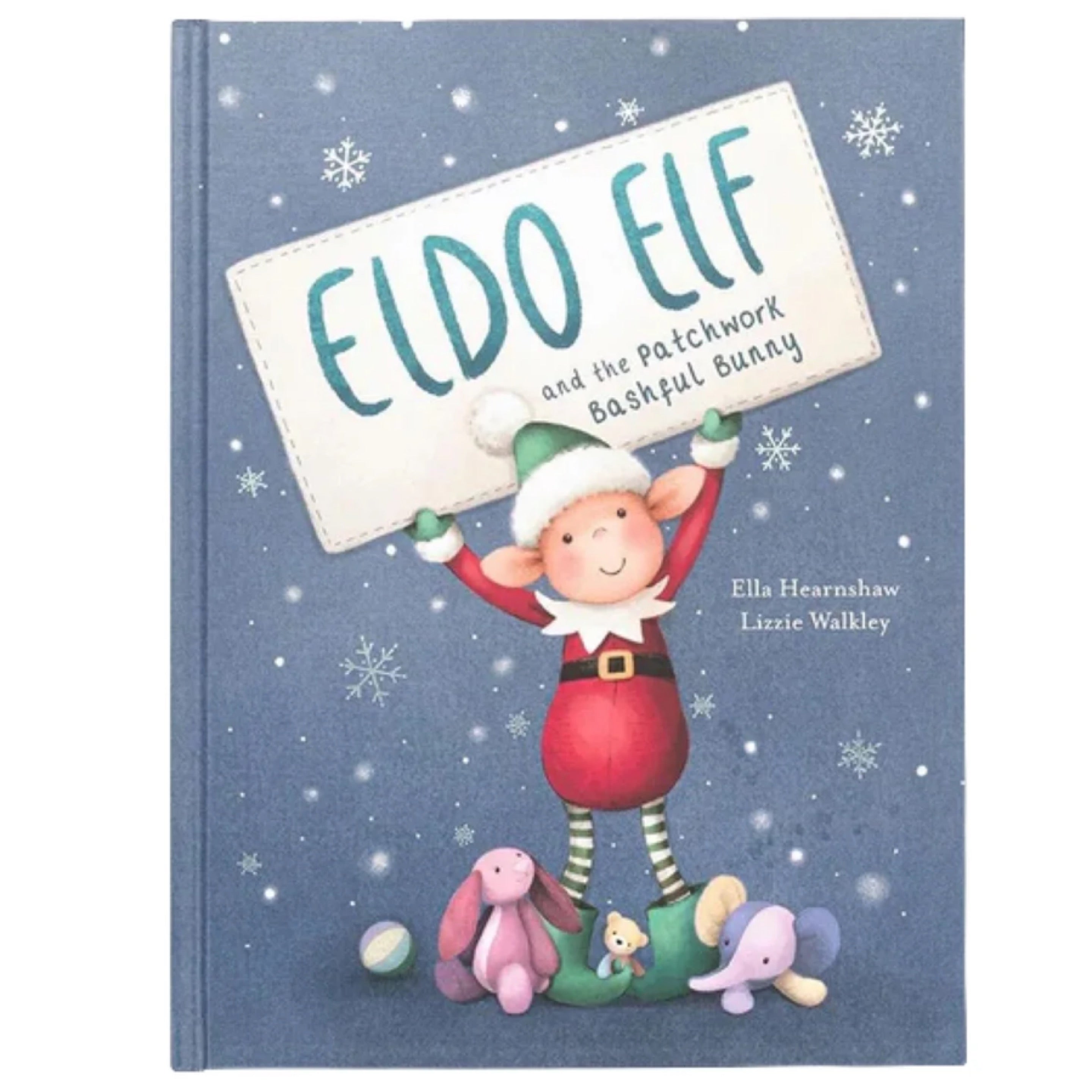 Jellycat Eldo Elf and the Patchwork Bashful Bunny Book