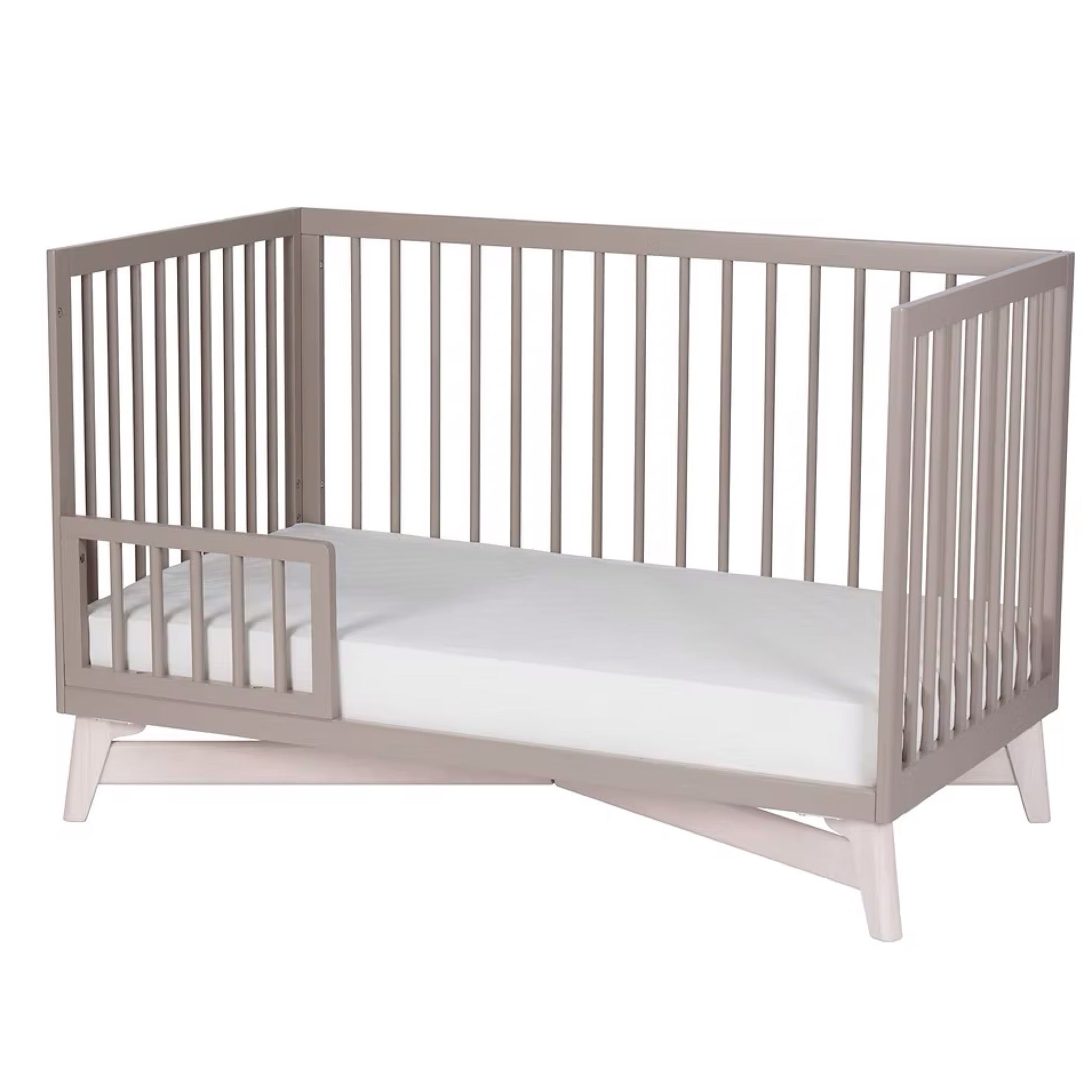 Little Seeds Pala Toddler Guardrail (Spindle) Taupe - Online Exclusive