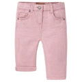 Souris Mini Pink Jeans with Floral Embroidery