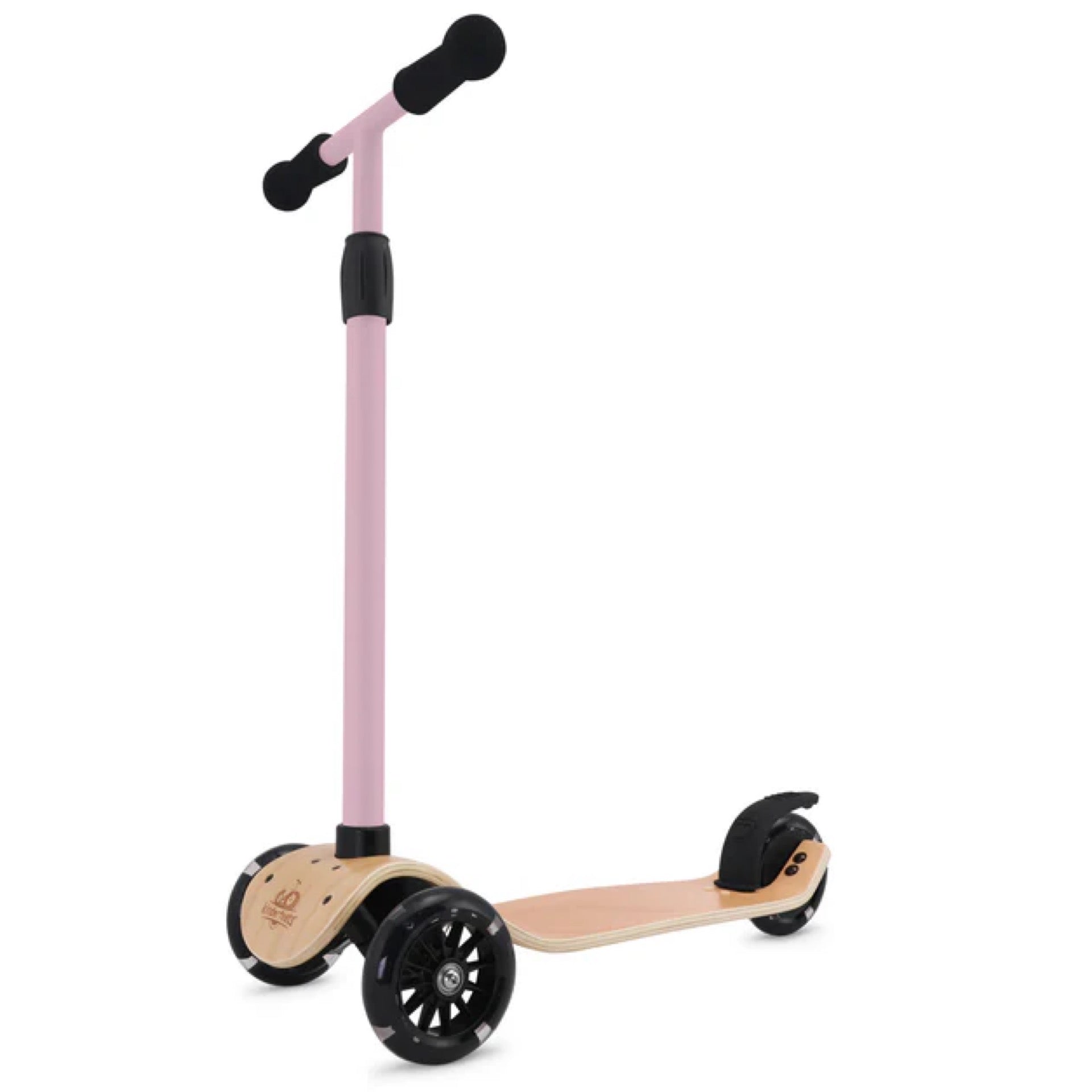 Kinderfeets Kinderscooter with LED Wheels Rose - Online Exclusive