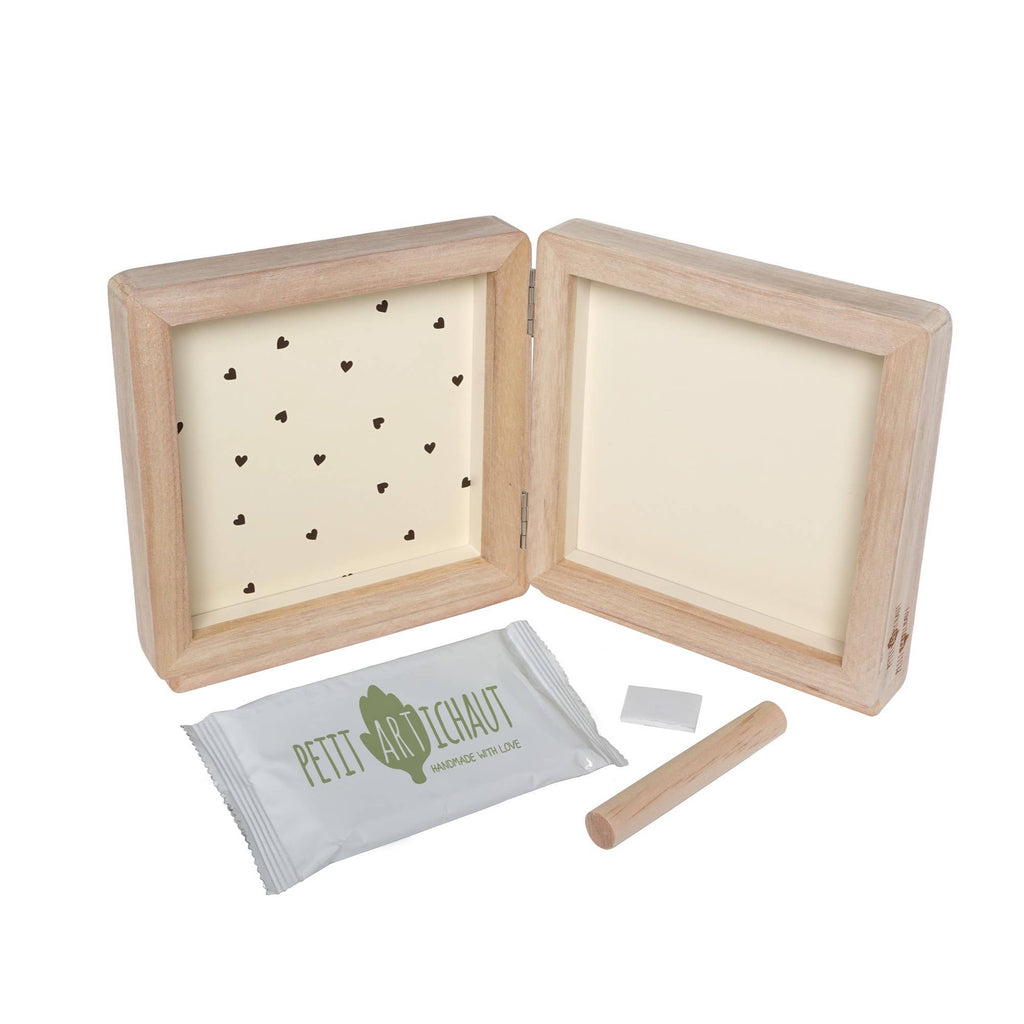 Petit Artichaut Double Frame - Pretty Hearts Imprint Frame