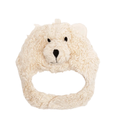 Under the Nile Organic Faux Fur Sherpa Bear Hat with chin strap