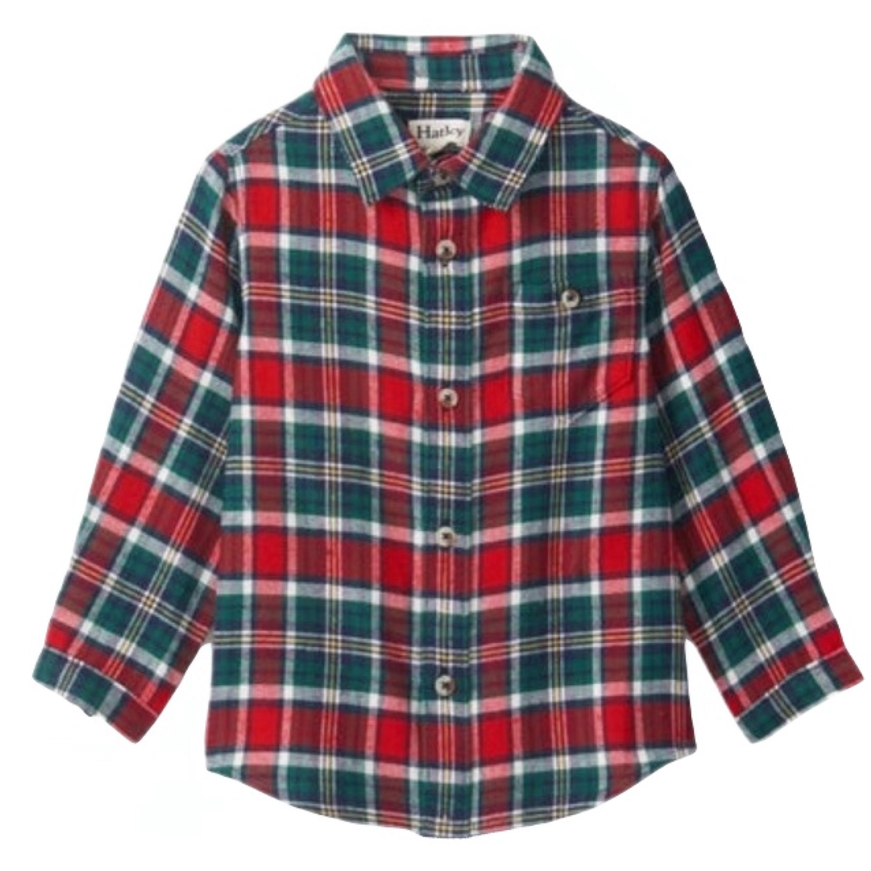 Hatley Winter Plaid Button Down