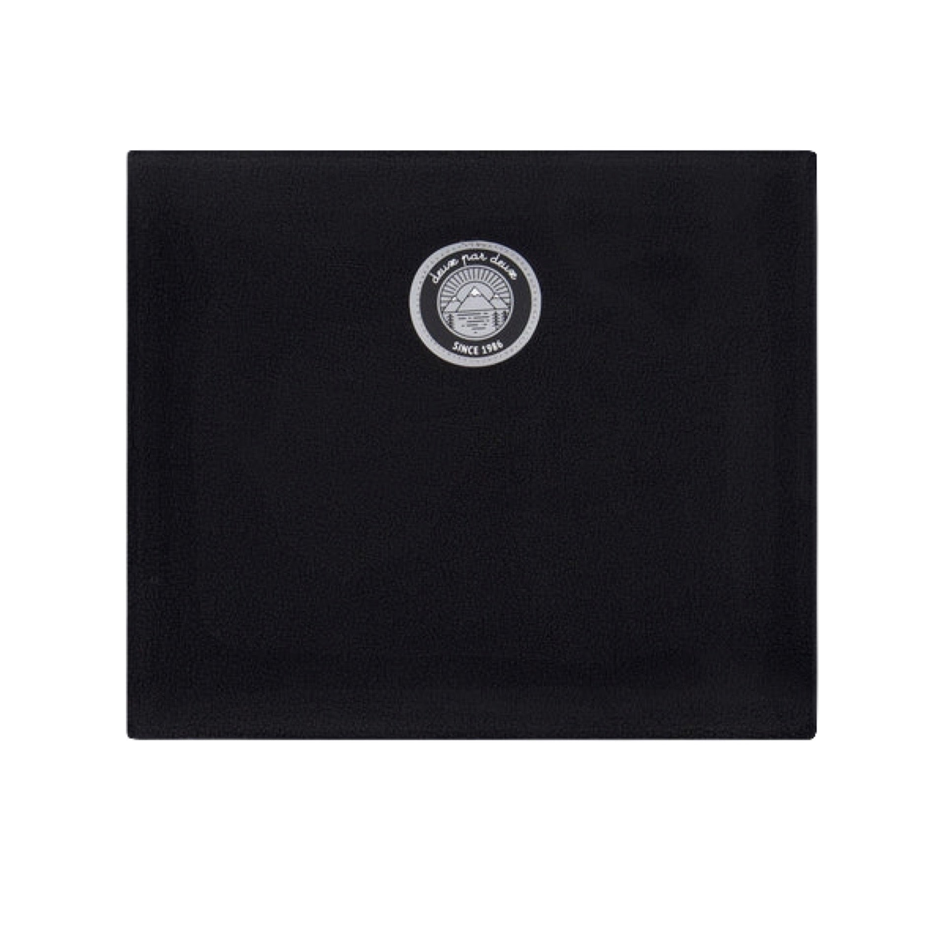 Deux Par Deux Polar Fleece Neckwarmer Black