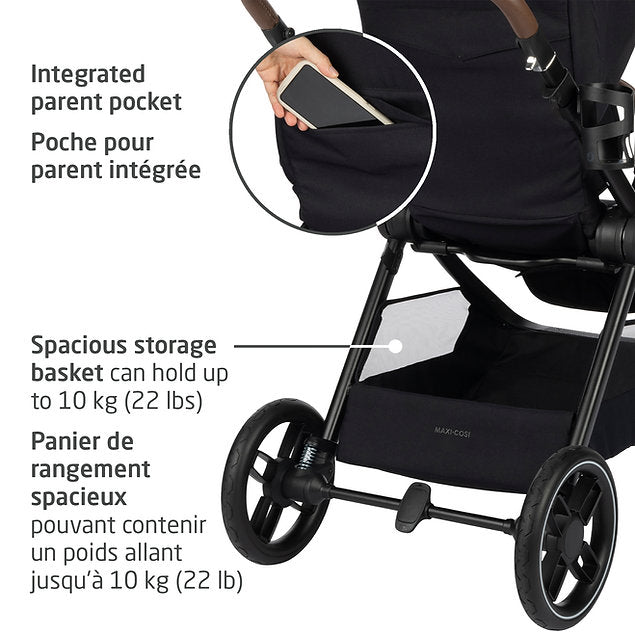 Maxi Cosi Oxford & Mico Luxe+ Travel System - Online Exclusive