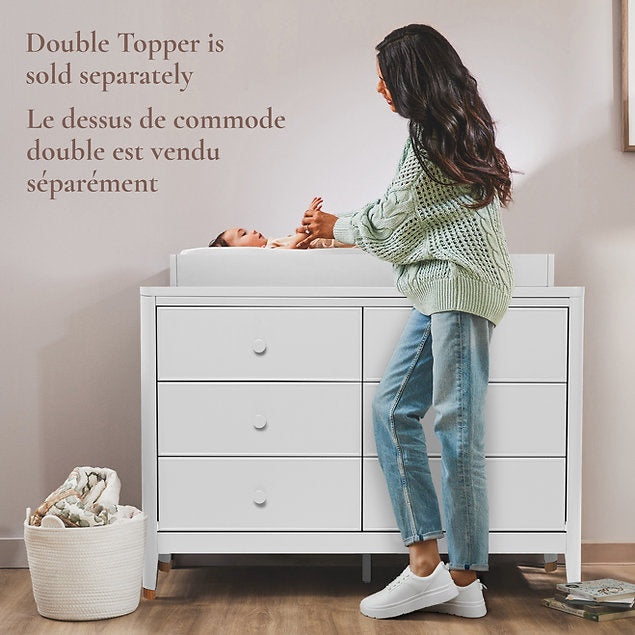 Little Seeds Aster 6 Drawer Nursery Dresser - Online Exclusive