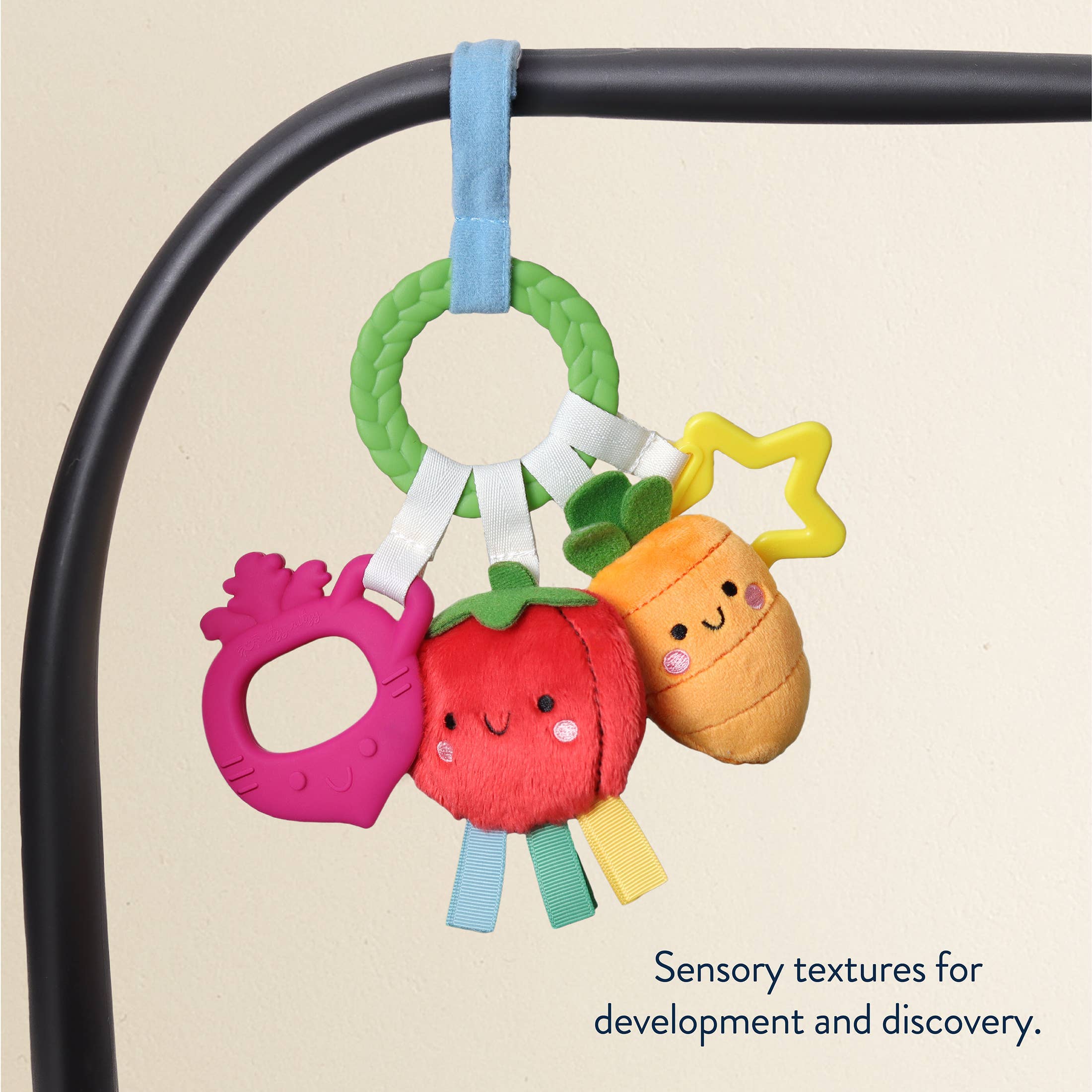 Itzy Ritzy Bitzy Busy Ring Bunny Teething Activity Toy