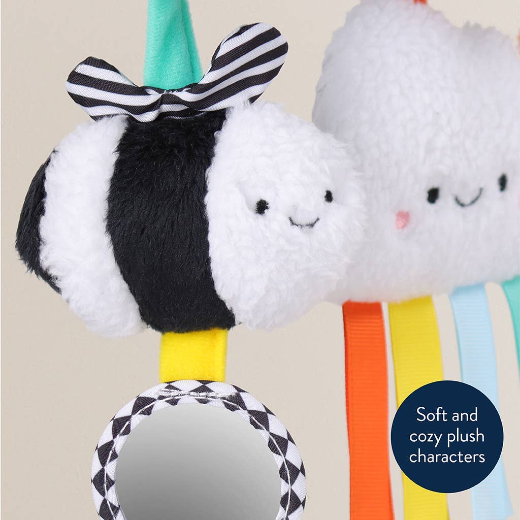 Itzy Ritzy Itzy Bitzy Farm Spiral Car Seat Activity Toy