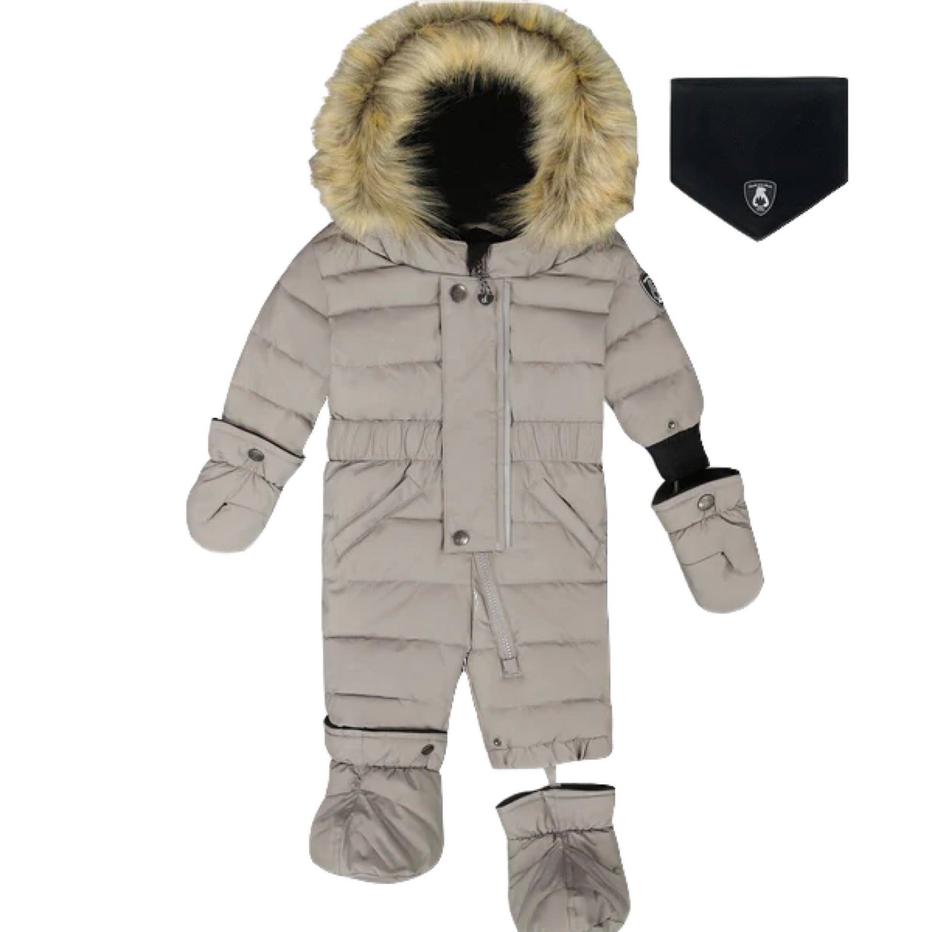 Deux Par Deux Cloudburst One Piece Puffy Snowsuit