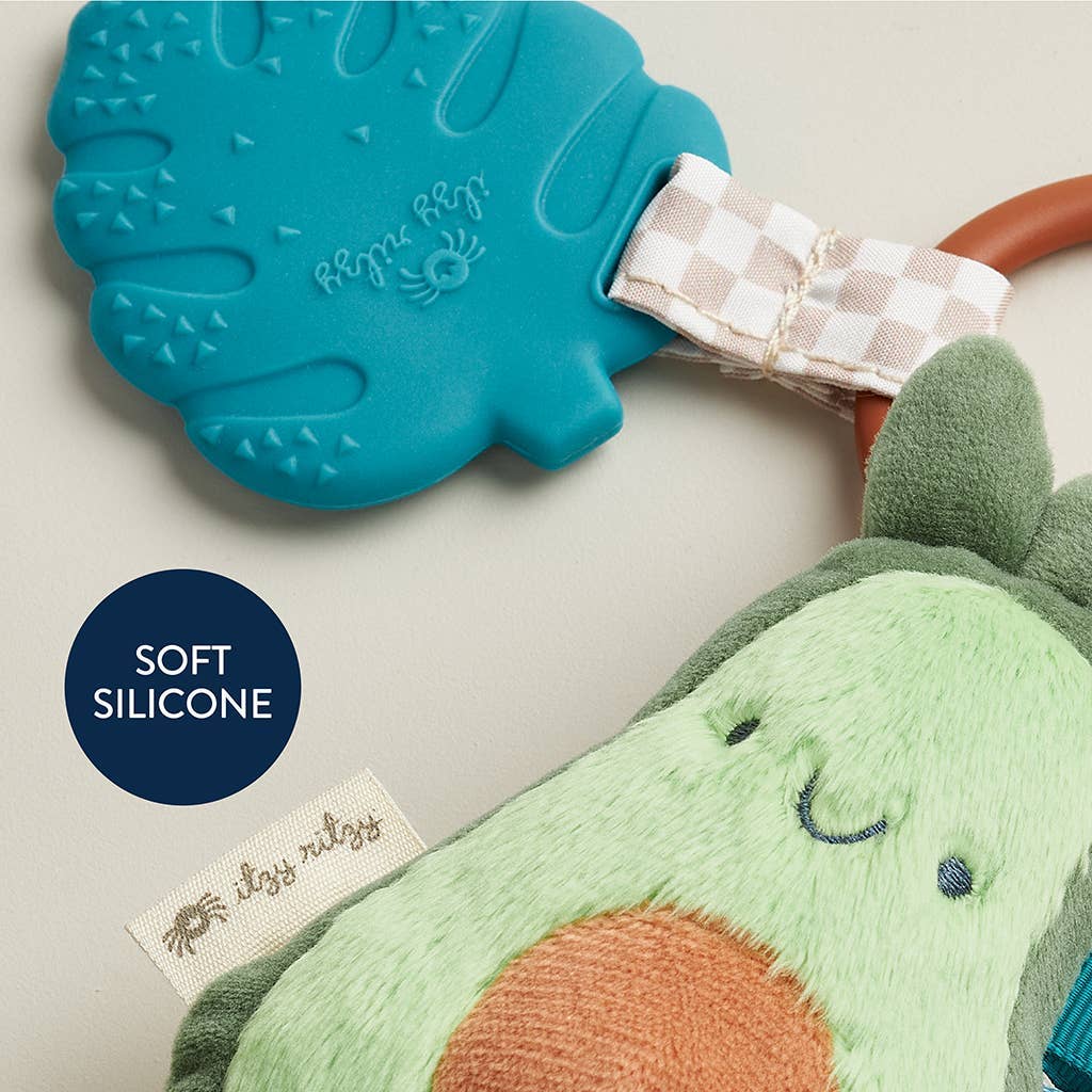 Itzy Ritzy Itzy Pal Cow Plush + Teether