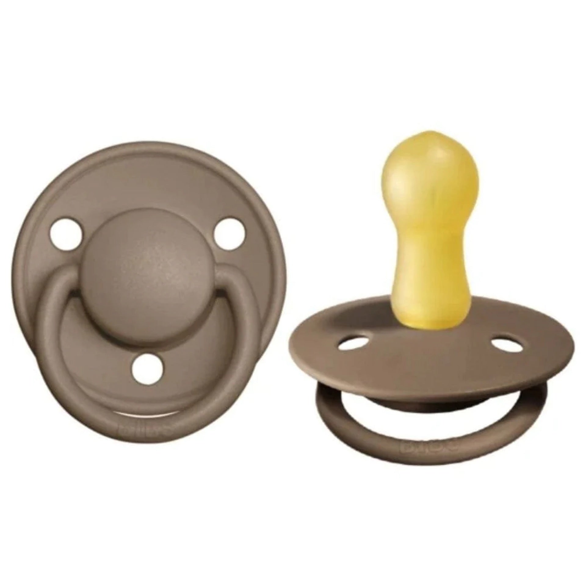 BIBS Dark Oak De Lux Pacifiers
