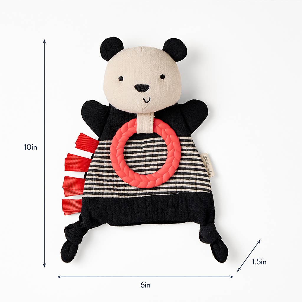 Itzy Ritzy Bitzy Crinkle Bunny Sensory Toy With Teether