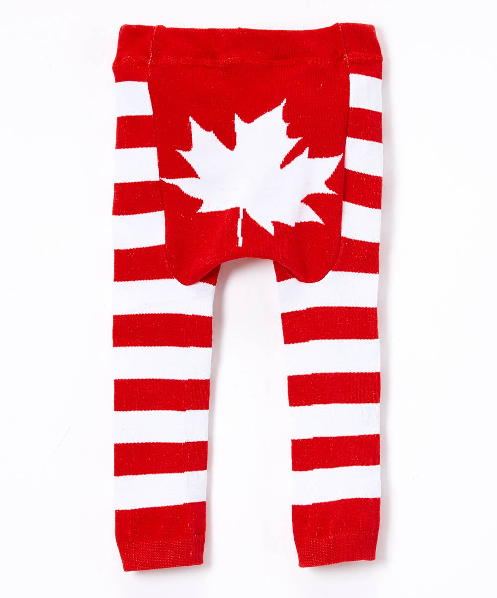 Doodle Pants Maple Leaf Leggings
