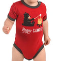 Lazy One Happy Camper Infant Onesie