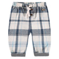 Souris Mini Blue & Cream Plaid Pants