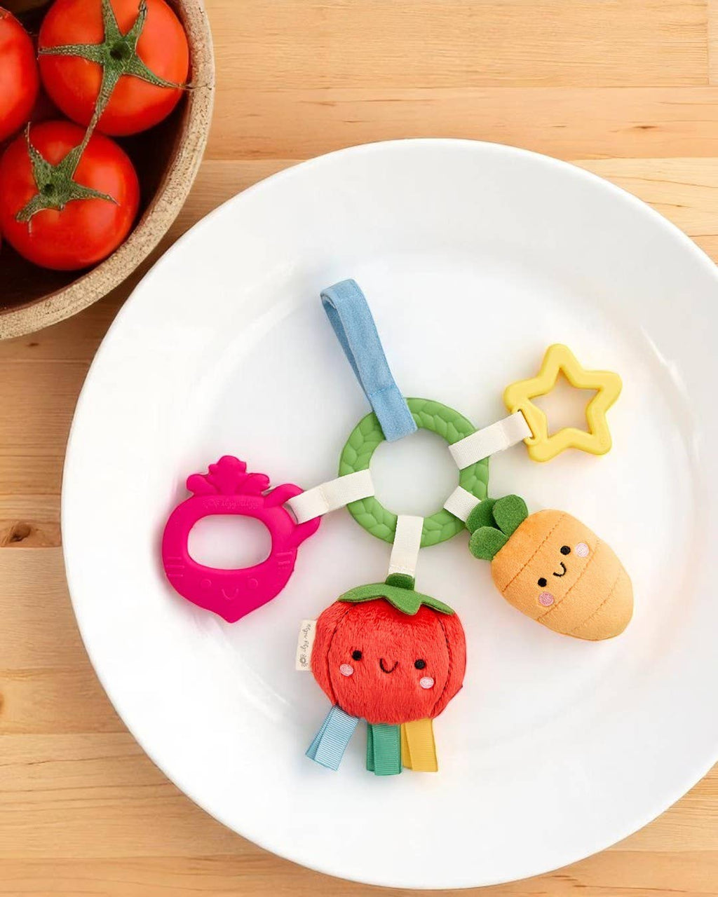 Itzy Ritzy Bitzy Busy Ring Bunny Teething Activity Toy