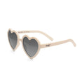 Real Shades Heart Almond Tan Sunglasses