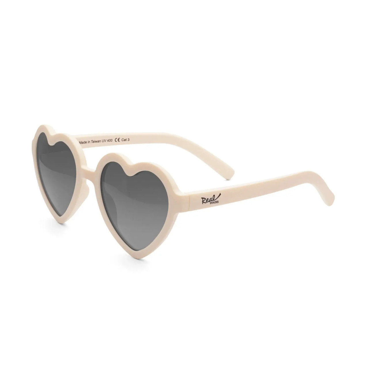 Real Shades Heart Almond Tan Sunglasses