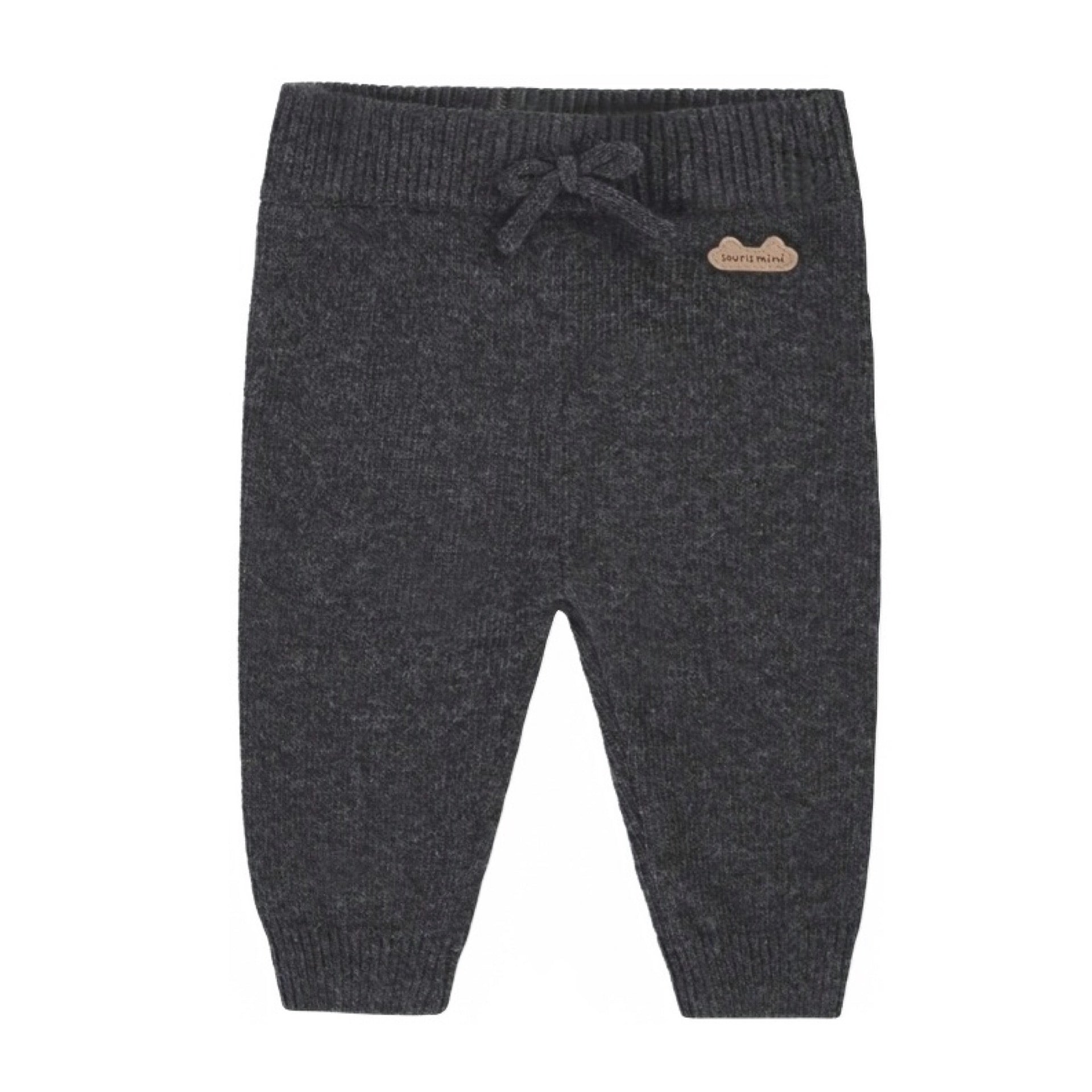 Souris Mini Grey Knit Pants