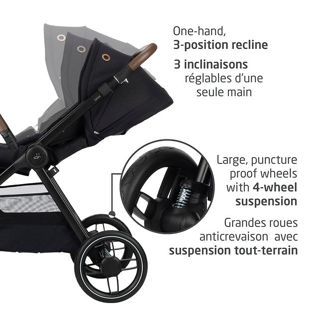 Maxi Cosi Oxford & Mico Luxe+ Travel System - Online Exclusive