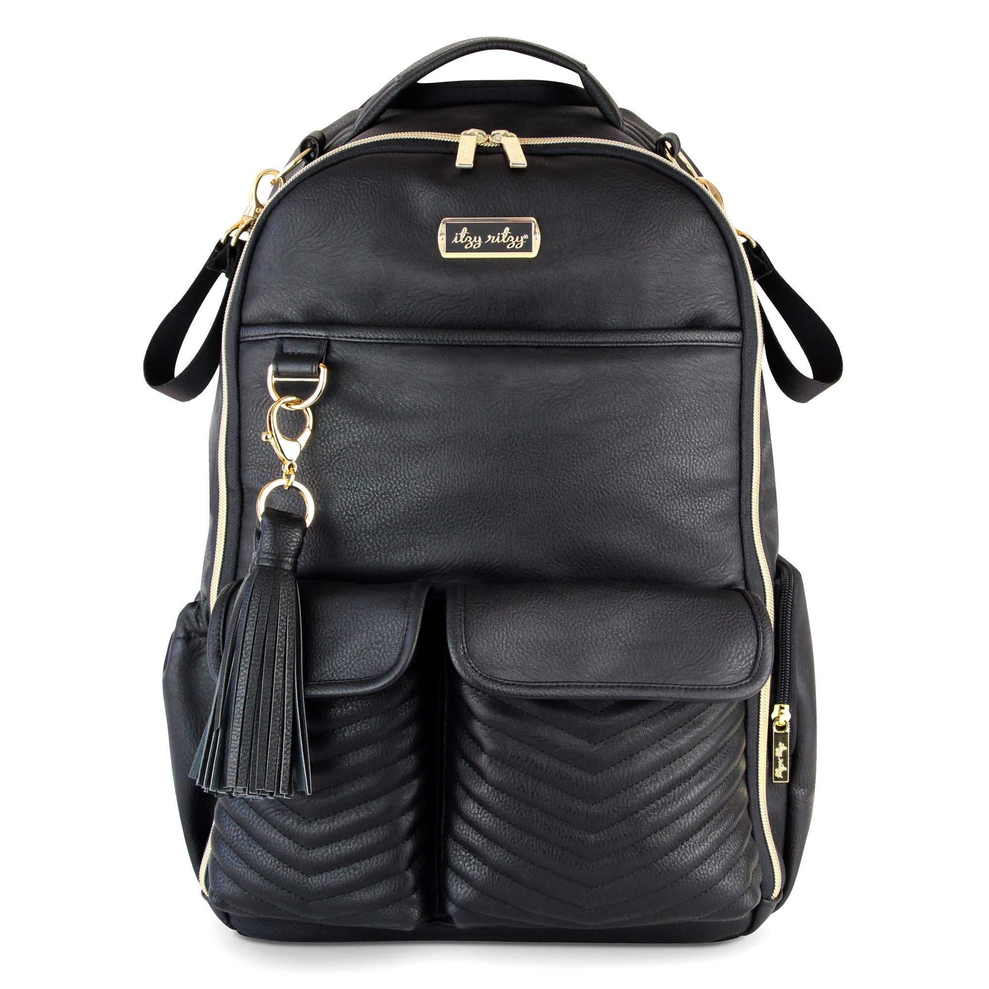 Itzy Ritzy Midnight Black Jetsetter Boss Backpack Diaper Bag