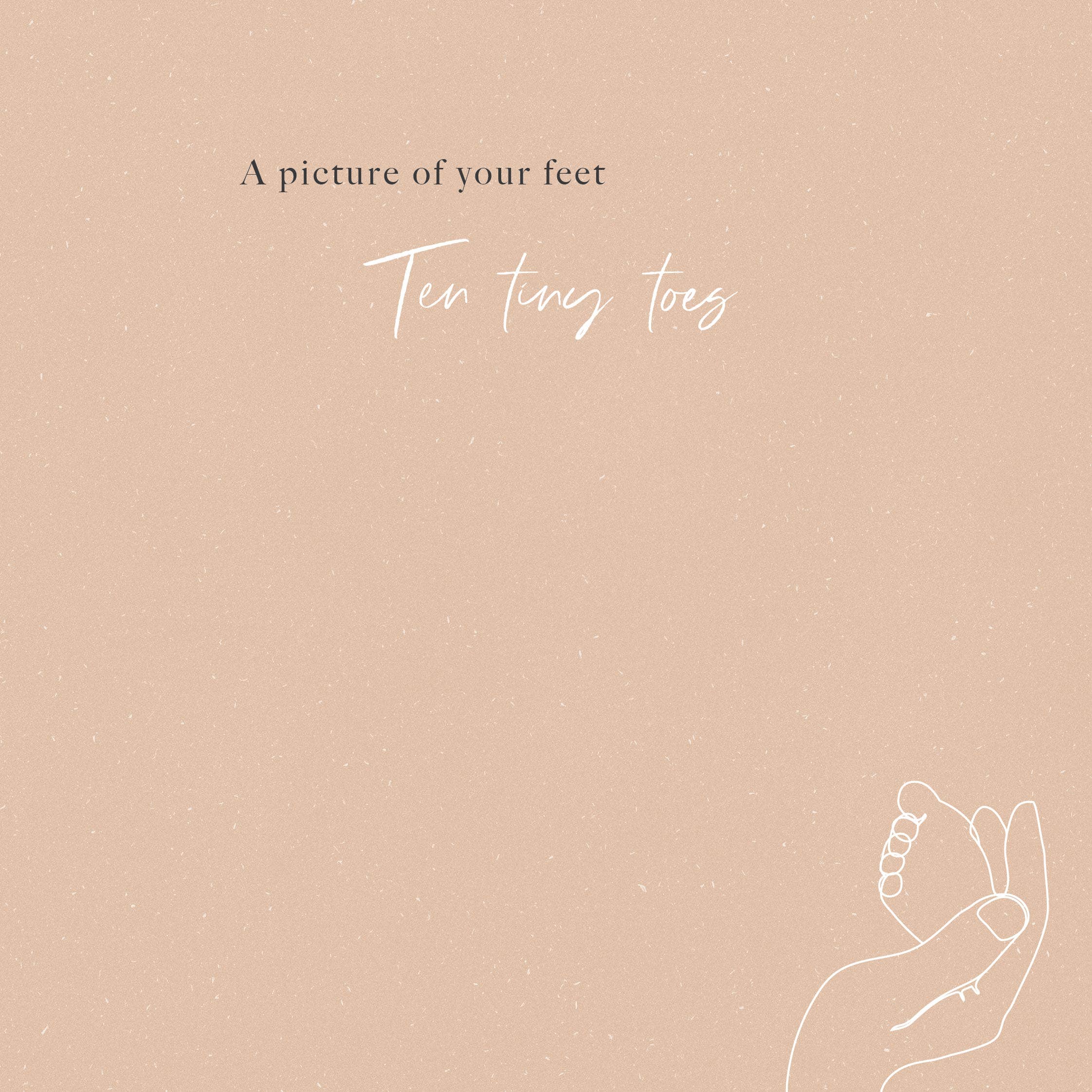 Lucy Darling My Foot Book Footprints through the first year