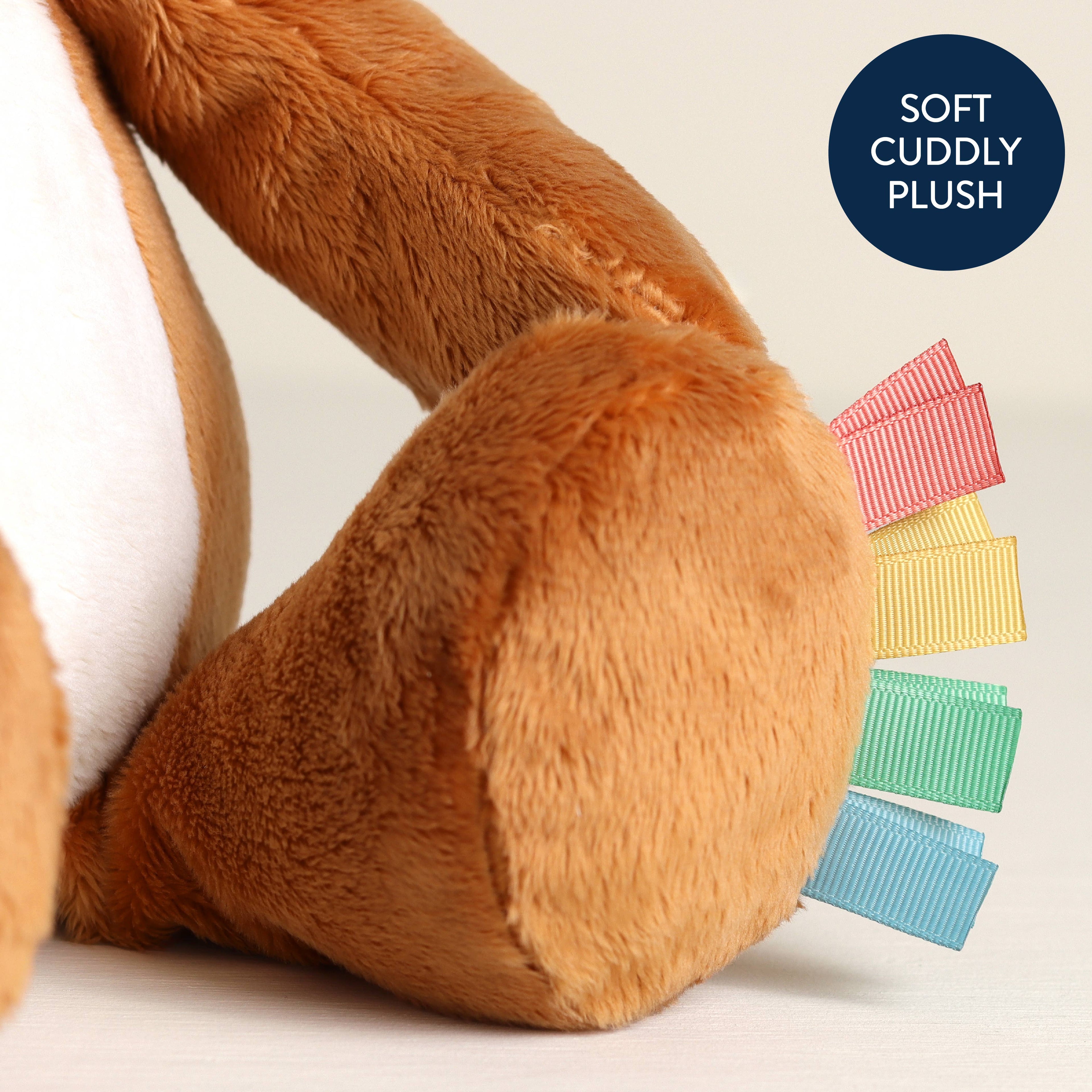 Itzy Ritzy Sweetie Snuggles Highland Cow Plush